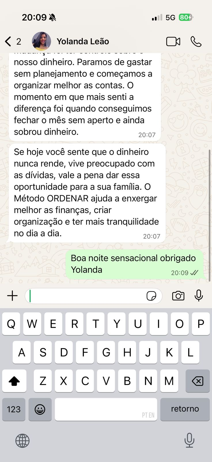 Depoimento de aluno 12